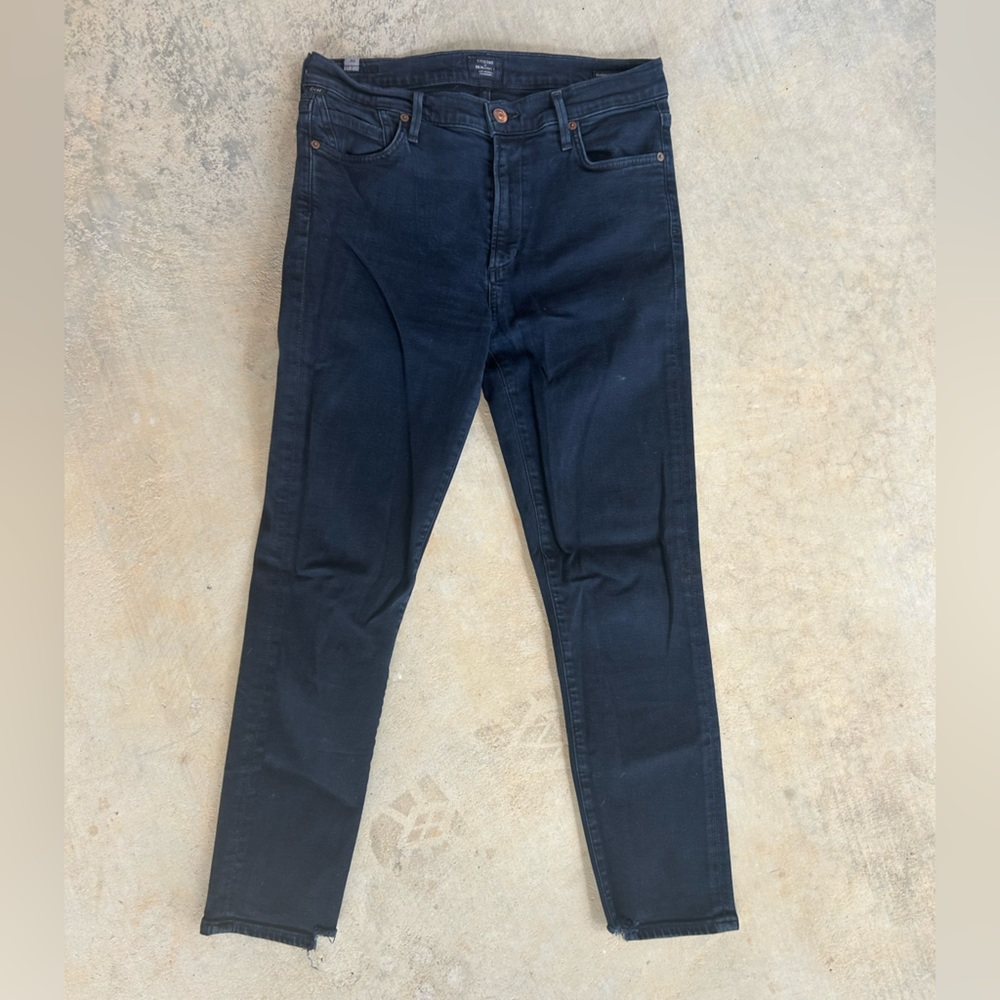 Citizens of Humanity Rocket Crop High Rise Skinny Jean Size 30